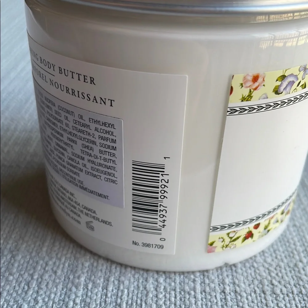 Crabtree & Evelyn SUMMER HILL Nourishing Body Butter 12.7 oz